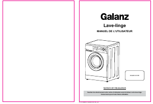Mode d’emploi Galanz XQG60-A212E Lave-linge