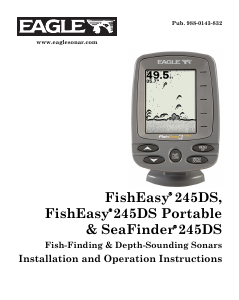 Handleiding Eagle FishEasy 245 DS Portable Fishfinder