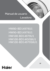 Manual de uso Haier HW100-BD14979U1 Lavadora