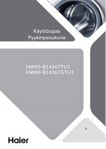 Käyttöohje Haier HW90-B14367TU1 Pesukone
