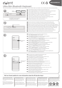 Manual Ewent EW3163 Keyboard