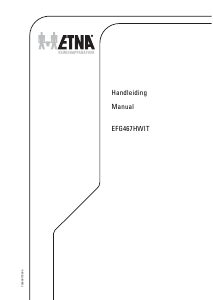 Manual ETNA EFG467HWIT Range