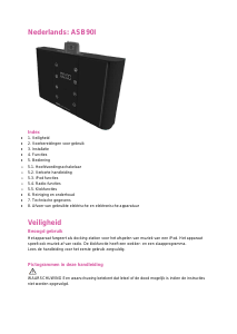 Handleiding Akai ASB90I Speakerdock