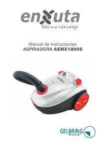 Manual de uso Enxuta AENX1800S Aspirador
