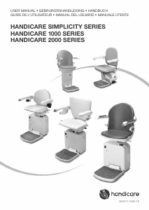 Mode d’emploi Handicare Simplicity 950 Monte-escalier