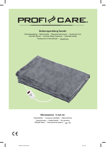 Instrukcja Proficare PC-WZD 3061 Koc elektryczny