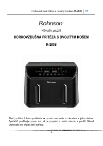 Manuál Rohnson R-2809 Fritéza