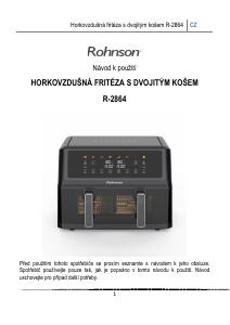 Manuál Rohnson R-2864 Fritéza