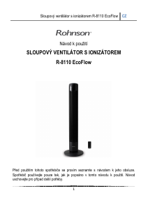 Manuál Rohnson R-8110 EcoFlow Větrák