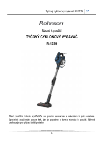 Manuál Rohnson R-1239 Vysavač