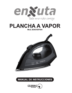 Manual de uso Enxuta SDAENXP284 Plancha