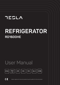 Прирачник Tesla RD1600HE Фрижидер-замрзнувач