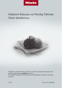 Kullanım kılavuzu Miele FNUS 7040 D Dondurucu