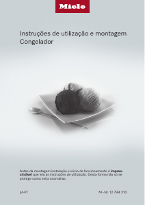 Manual Miele FNUS 7140 C Congelador