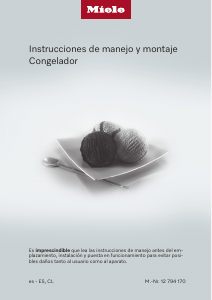 Manual de uso Miele FNUS 7140 C Congelador