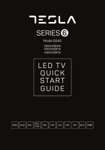 Manual Tesla 40E645BFW Televizor LED
