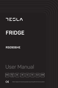 Használati útmutató Tesla RS0906HE Hűtőszekrény
