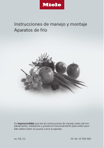 Manual de uso Miele KU 7135 C Refrigerador