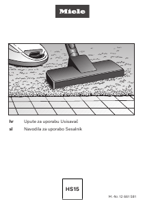 Priručnik Miele Guard M1 Parquet Flex Usisavač