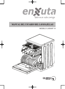 Manual de uso Enxuta LVENXP 14 Lavavajillas