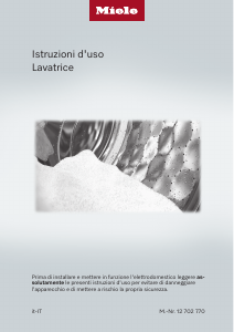 Manuale Miele WQ 1000 WPS Nova Edition Lavatrice