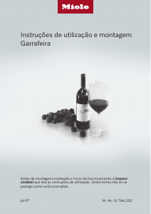 Manual Miele KWTUS 7074 F Cave de vinho