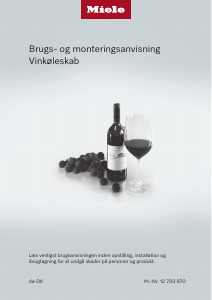 Brugsanvisning Miele KWTUS 7096 E Vinkøleskab