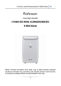 Használati útmutató Rohnson R-8818 Alaska Légkondicionáló berendezés