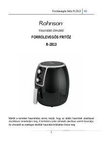 Használati útmutató Rohnson R-2813 Olajsütő
