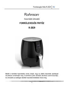 Használati útmutató Rohnson R-2829 Olajsütő