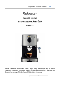 Használati útmutató Rohnson R-98022 Presszógép