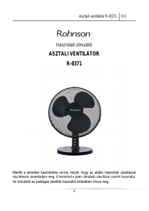 Használati útmutató Rohnson R-8371 Ventilátor