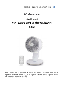 Manuál Rohnson R-8520 Booster Větrák