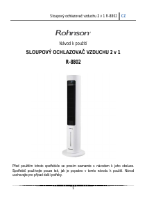 Manuál Rohnson R-8802 Větrák