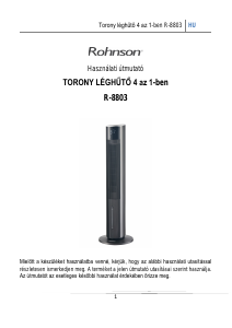 Használati útmutató Rohnson R-8803 Frosty Ventilátor