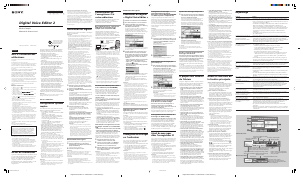 Manual de uso Sony ICD-SX66 Grabadora de voz
