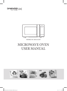 Manual Daewoo KOG-6L7B Microwave