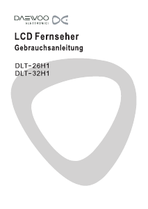 Bedienungsanleitung Daewoo DLT-26H1 LCD fernseher