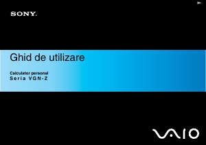 Manual Sony Vaio VGN-Z26VN Laptop
