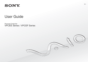 Handleiding Sony Vaio VPCEF4E1E Laptop