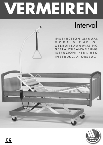 Instrukcja Vermeiren Interval Łóżko szpitalne
