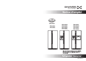 Mode d’emploi Daewoo FRS-U20DAV Réfrigérateur combiné