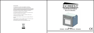 Mode d’emploi Domest DT232CN Four