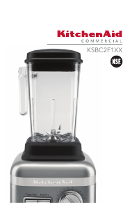 Mode d’emploi KitchenAid KSBC2F1BM Blender