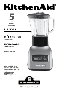 Manual KitchenAid RKSB650CA Blender