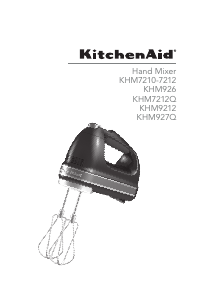 Manual de uso KitchenAid KHM9212CA Batidora de varillas