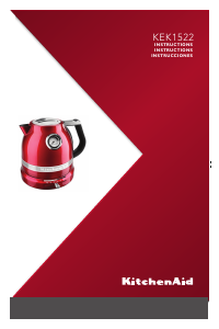 Mode d’emploi KitchenAid KEK1522CA Bouilloire