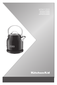 Mode d’emploi KitchenAid KEK1222PT Bouilloire