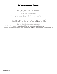 Mode d’emploi KitchenAid KMBD104GSS Micro-onde