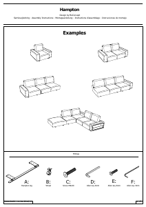 说明书 BoConceptHampton沙发